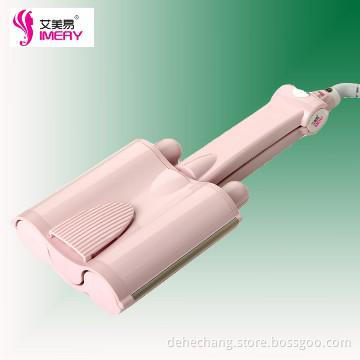 Top hair curling iron